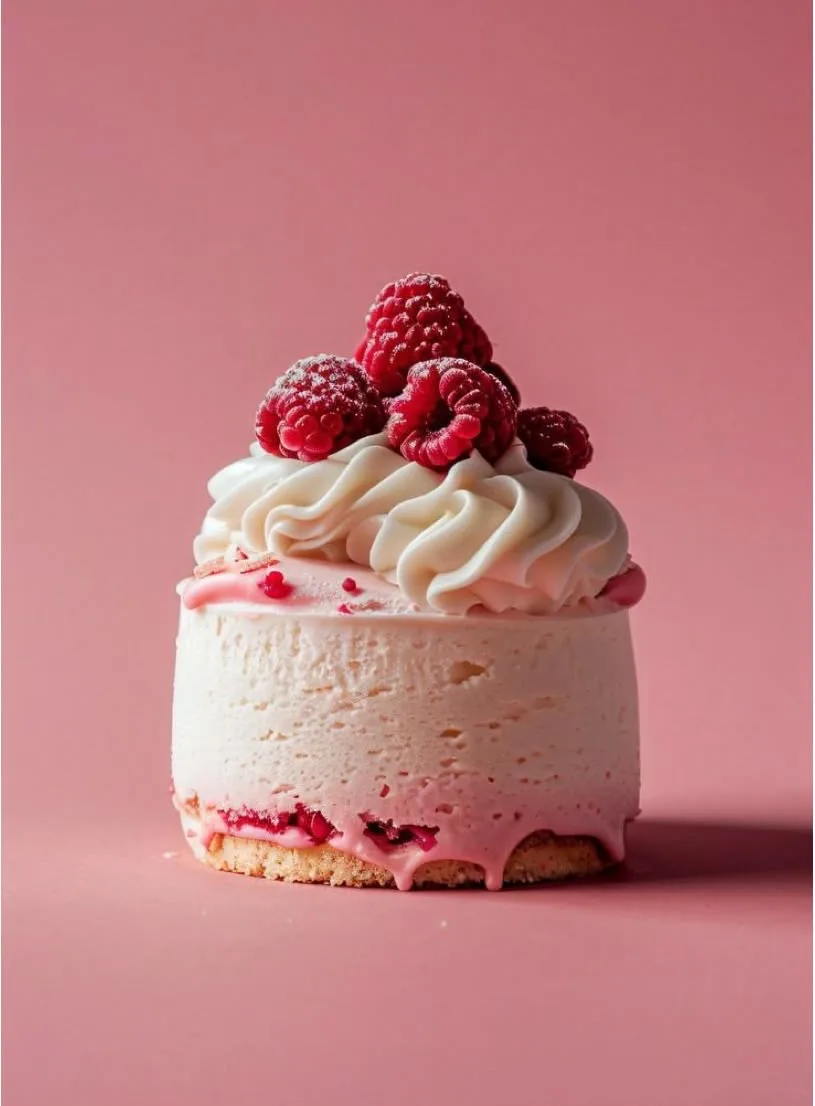 Raspberry Cream Cake