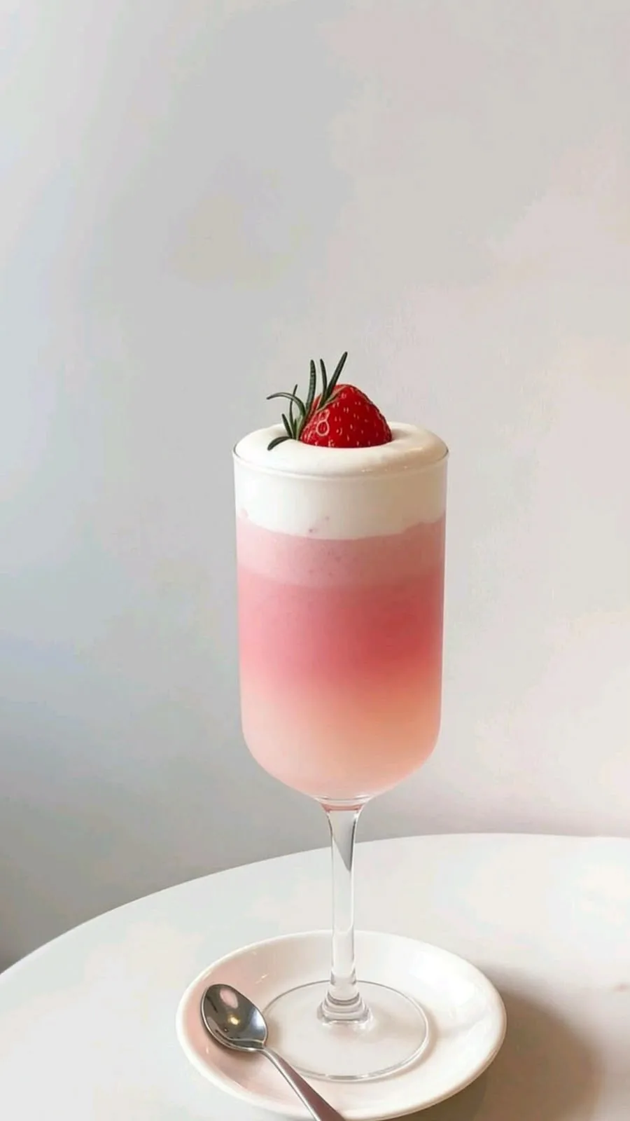 Strawberry Cream Float