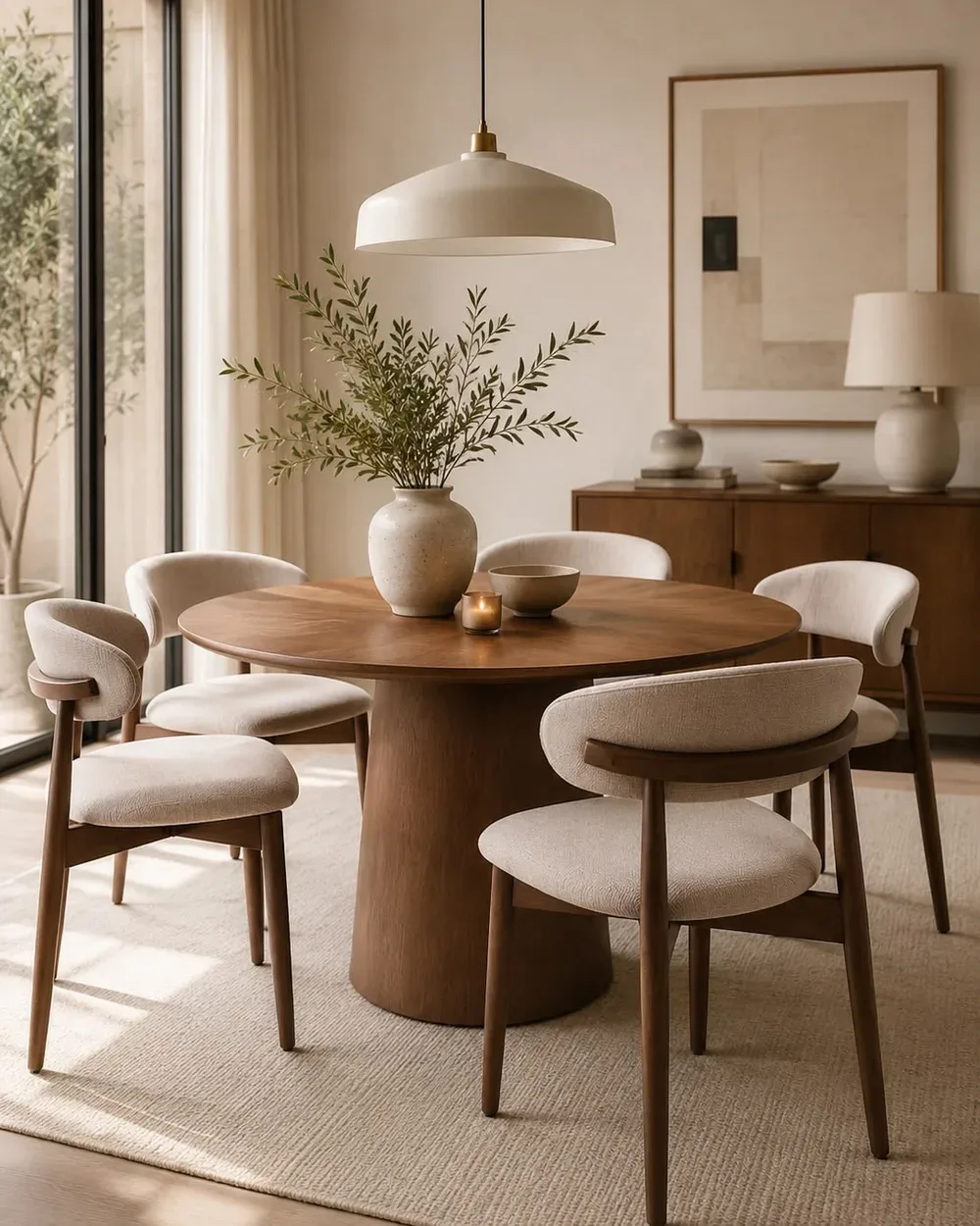 Round Dining Table